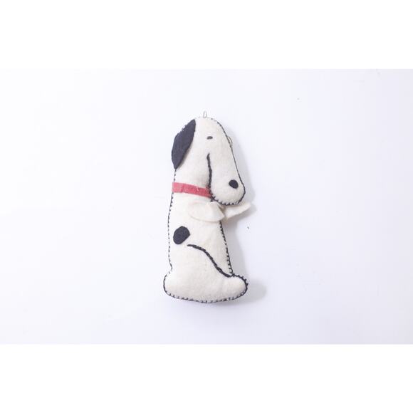 Snoopy, Hand Made, Ornament, Christmas, Soft Figurine, Holiday, ~ 250516-WH 251 - Picture 1 of 3